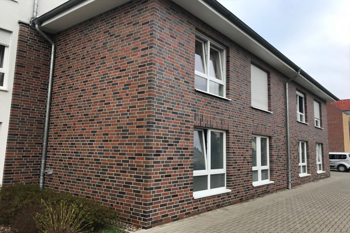 Фасад из клинкерной плитки