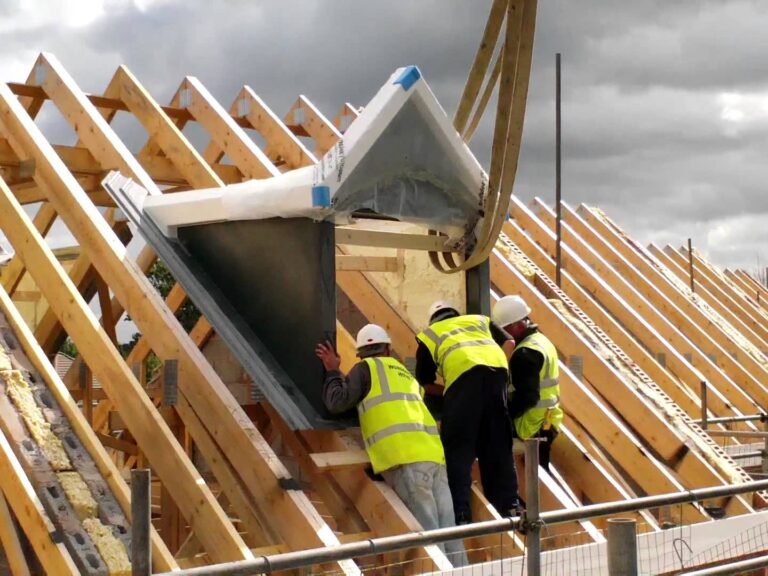 Перекрытие крыши