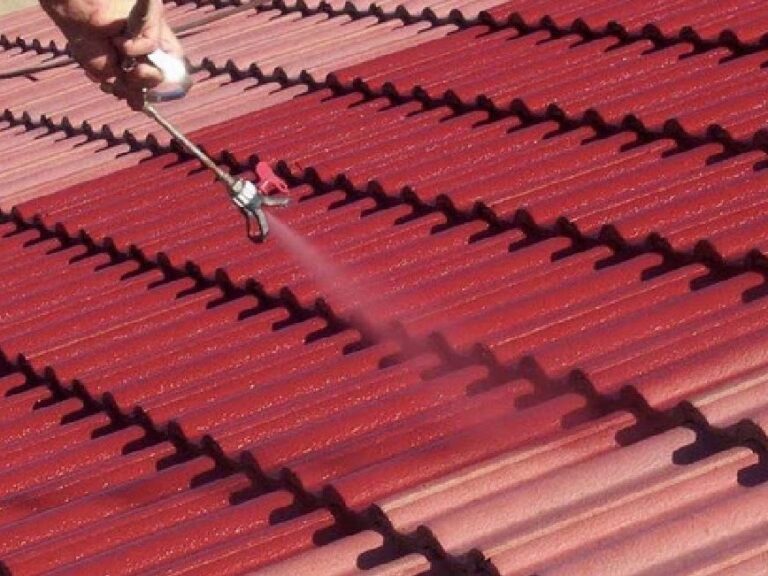 Покраска кровли