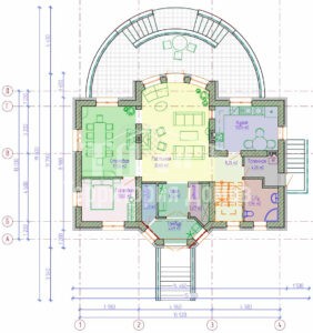 Планировка дома 160-01