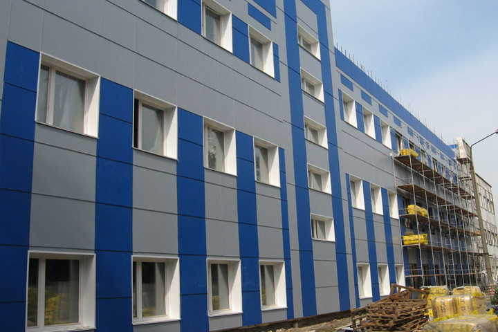 Алюминиевый вентфасад